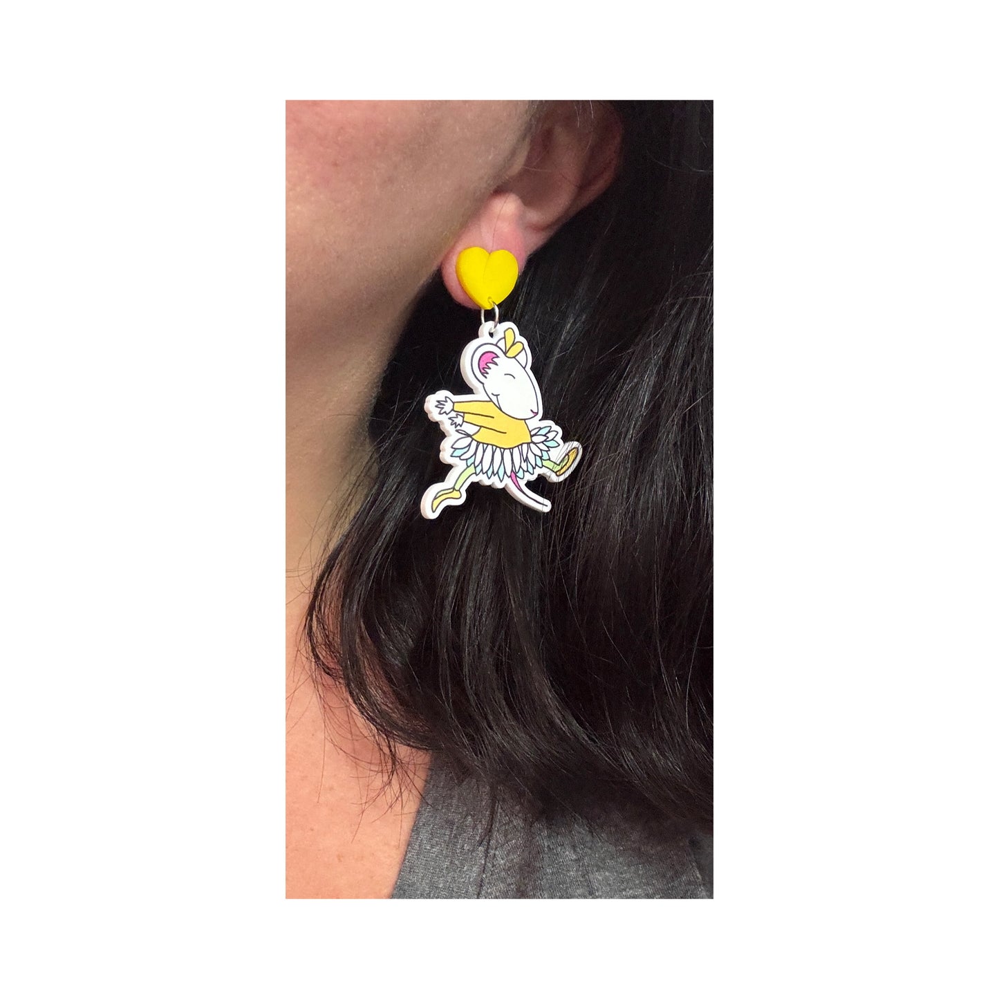 Chrysanthemum Drop Earrings