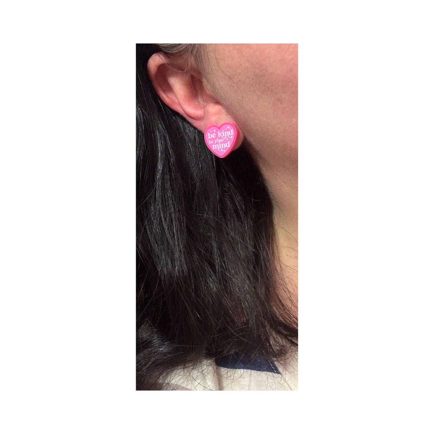 Be Kind To Your Mind Post Earrings