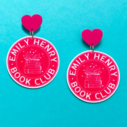 Emily Henry Bookclub Drop Earrings