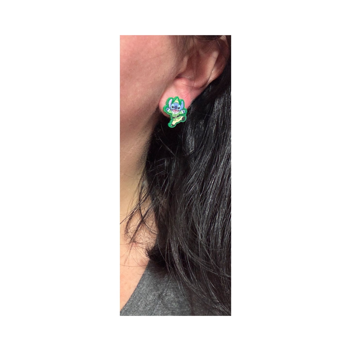 Elf Stitch Post Earrings