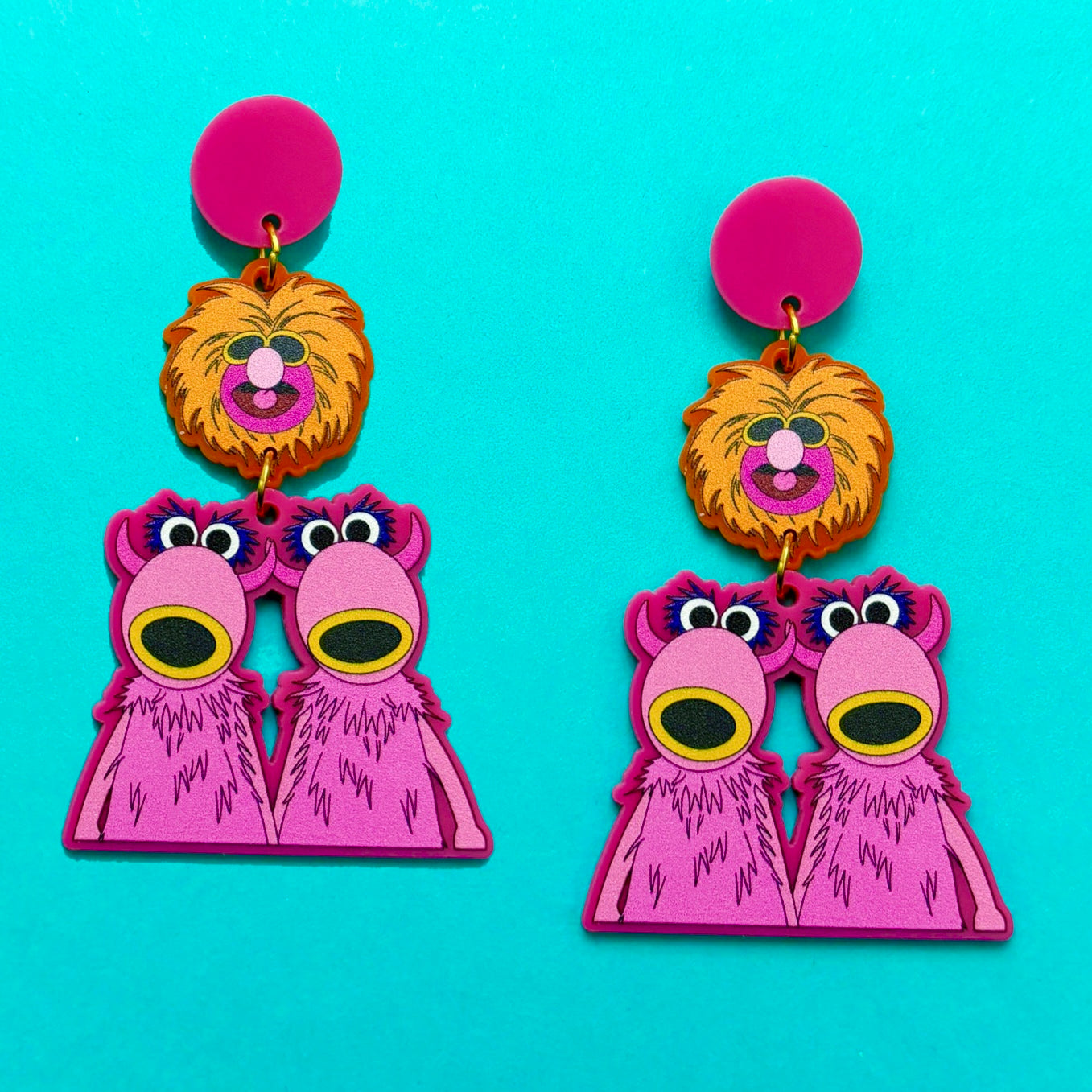Mahna Mahna Drop Earrings