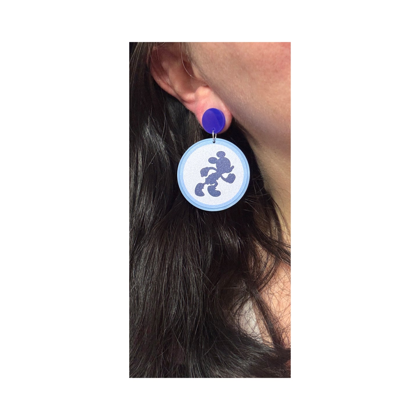 Marathon Mouse Drop Earrings