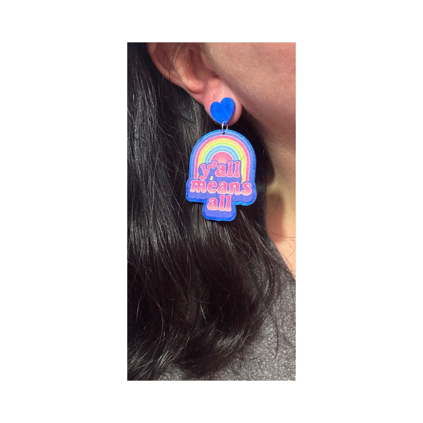 Y’all Means All Drop Earrings