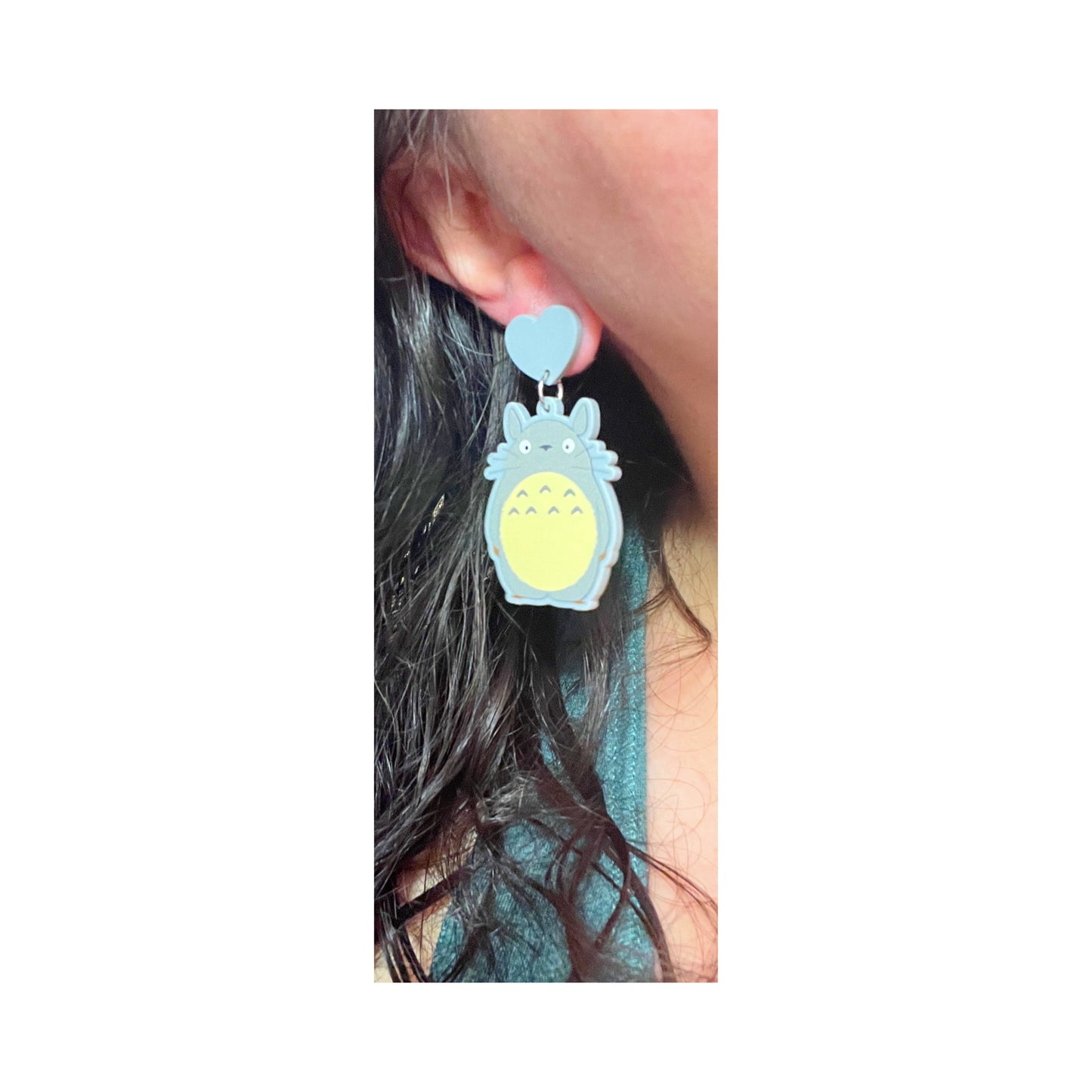 Totoro Drop Earrings