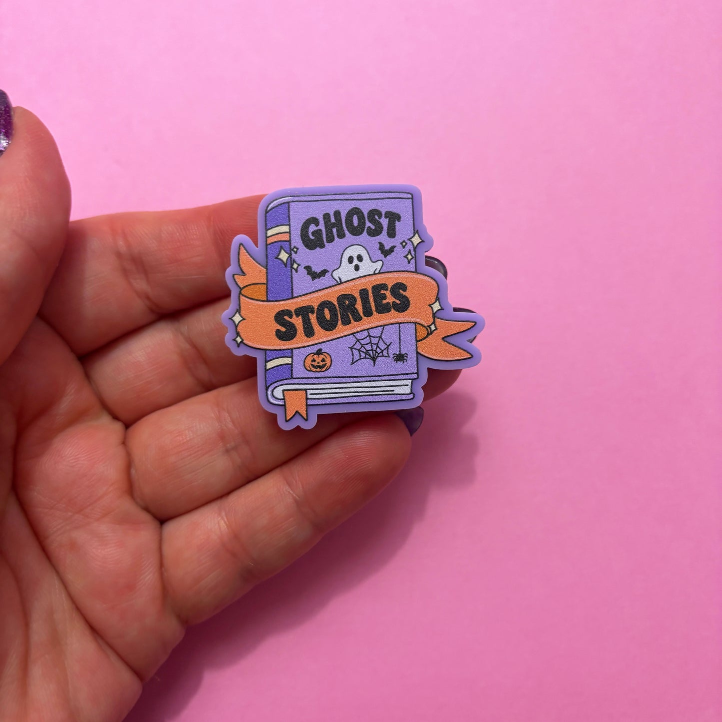 Ghost Stories Book Pin