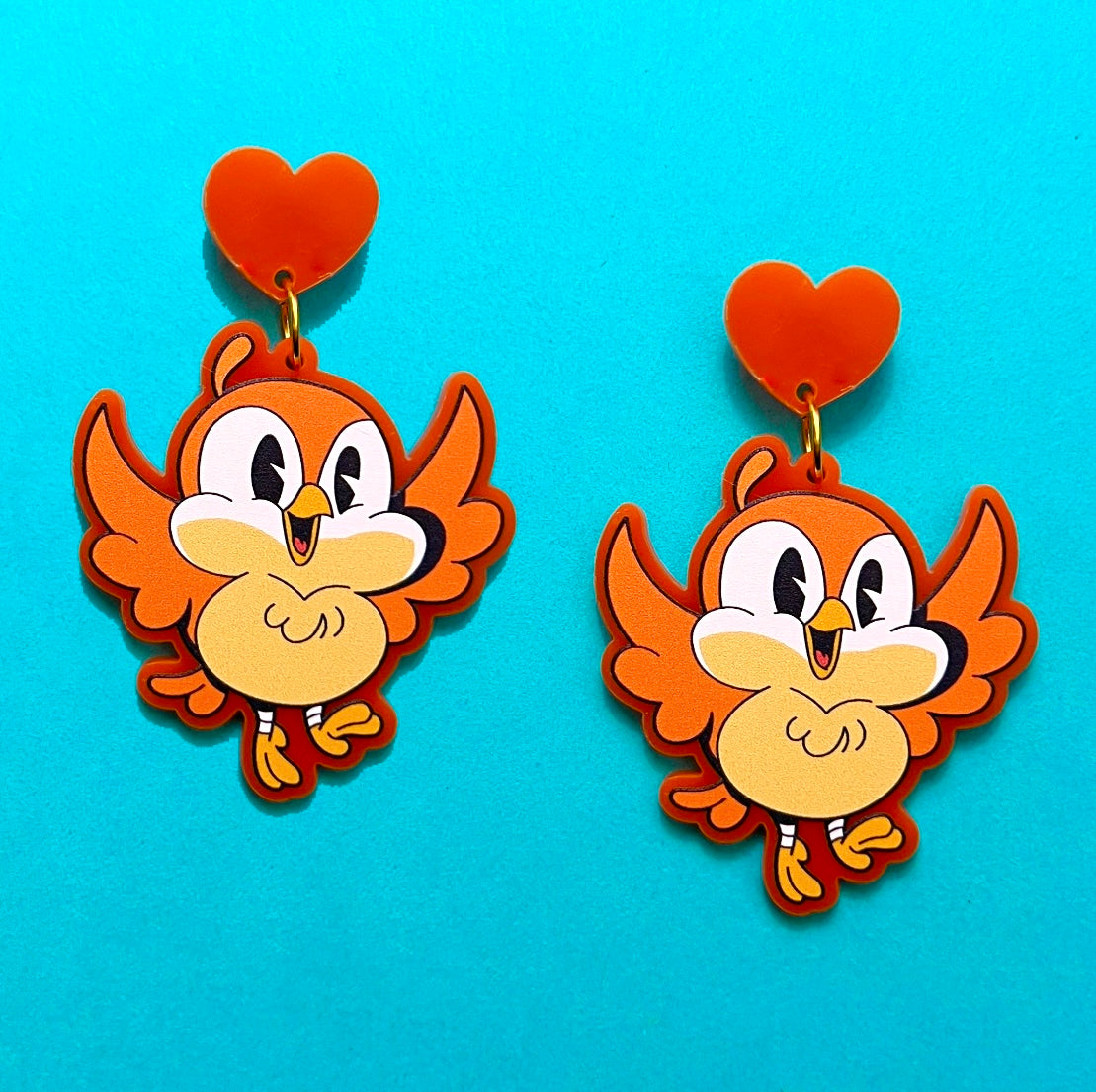 Chuuby Bird Drop Earrings