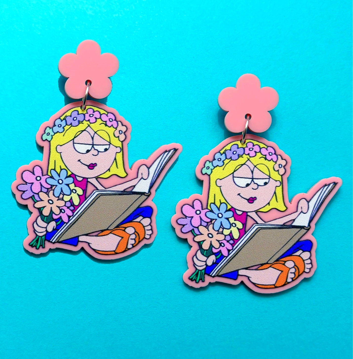 Bookish Lizzie Drop Earrings