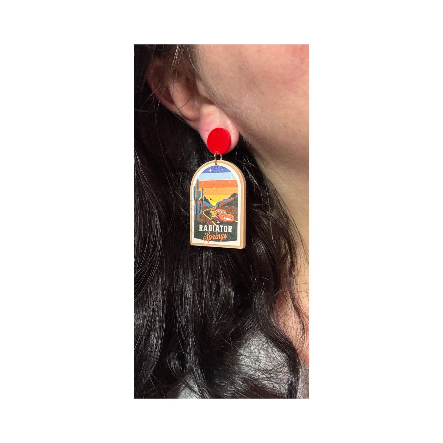 Radiator Springs Drop Earrings