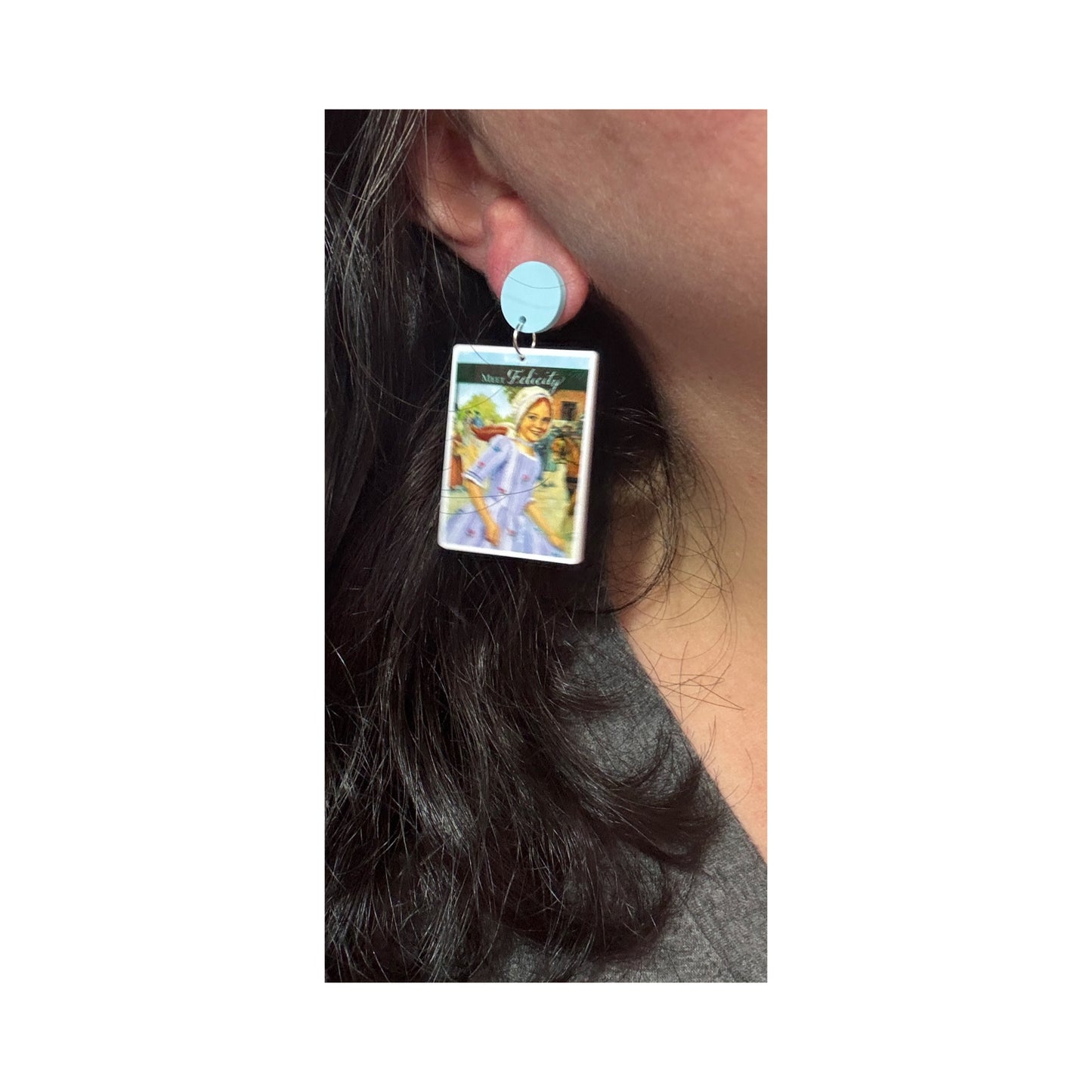 Felicity Book Drop Earrings