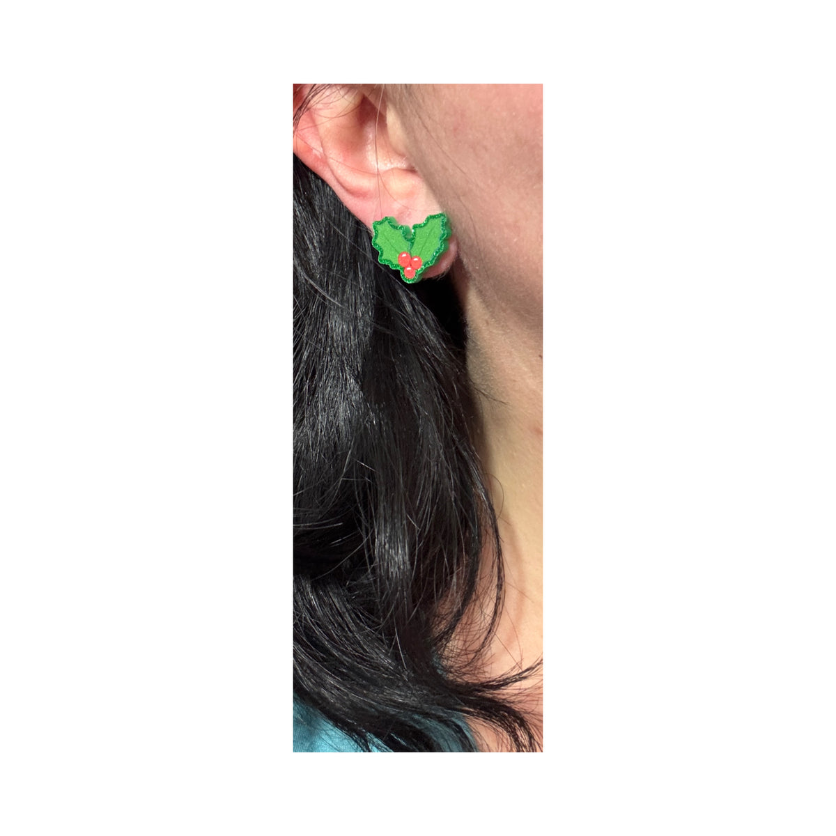 Holly Sparkle Post Earrings