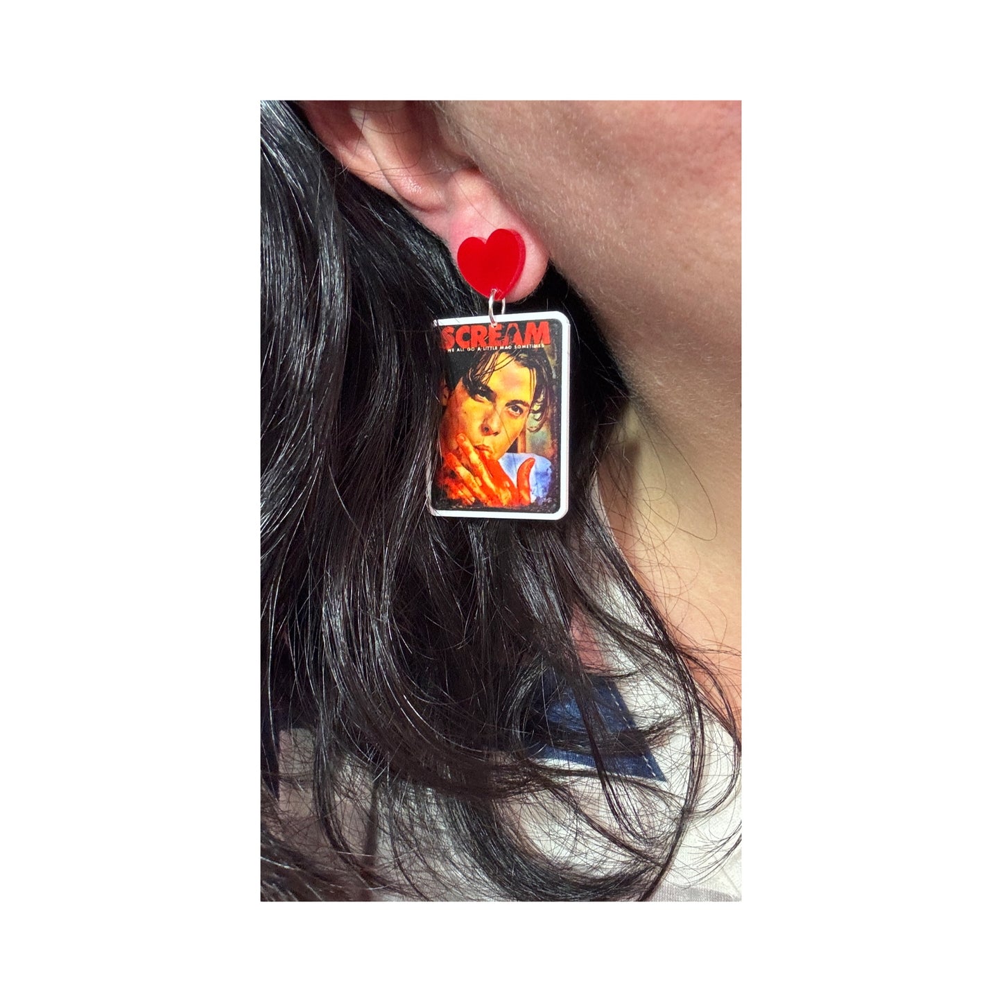 Billy Scream Drop Earrings