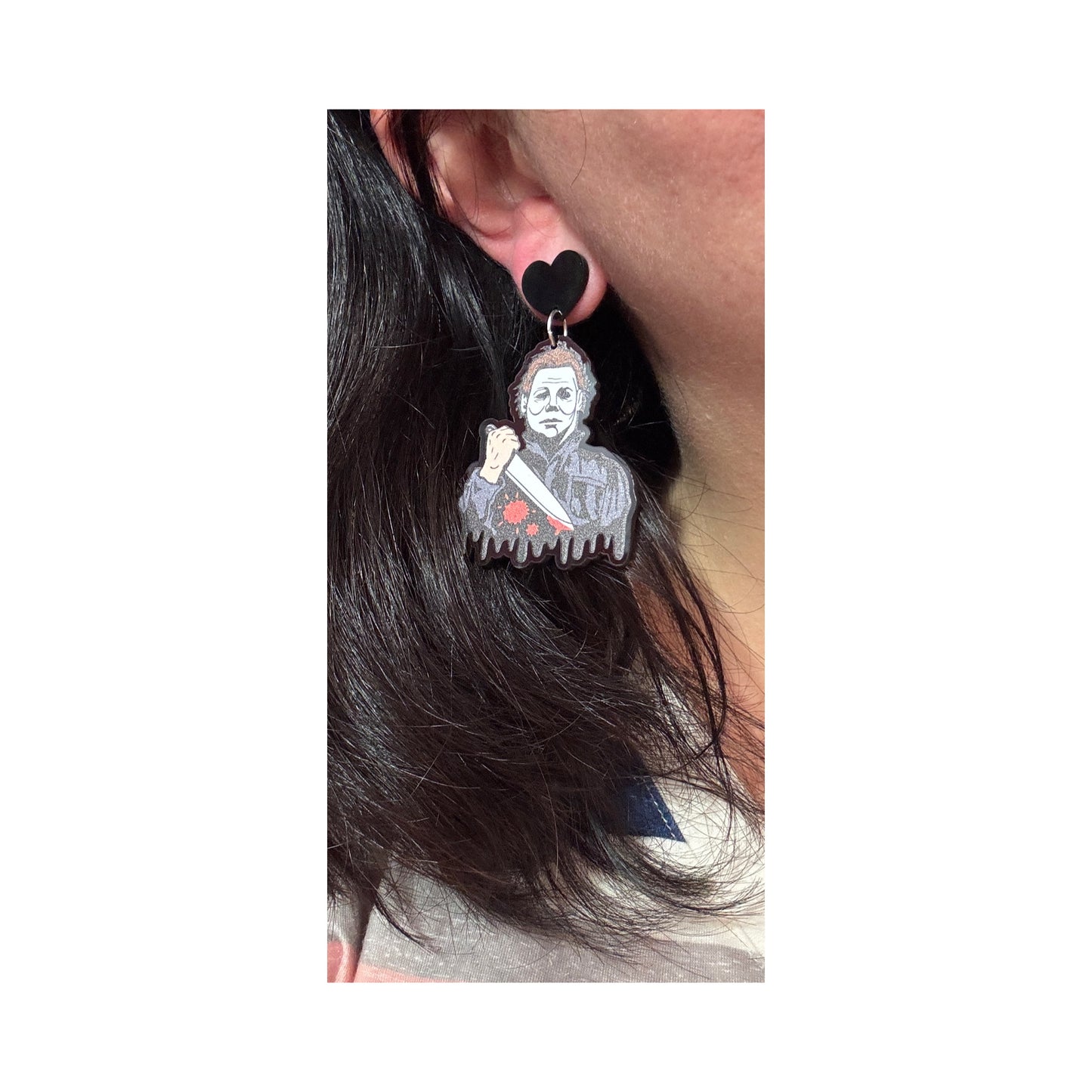 Michael Knife Drop Earrings
