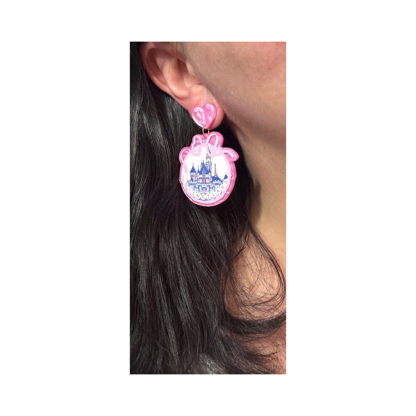 Beauty’s Castle Cameo Drop Earrings