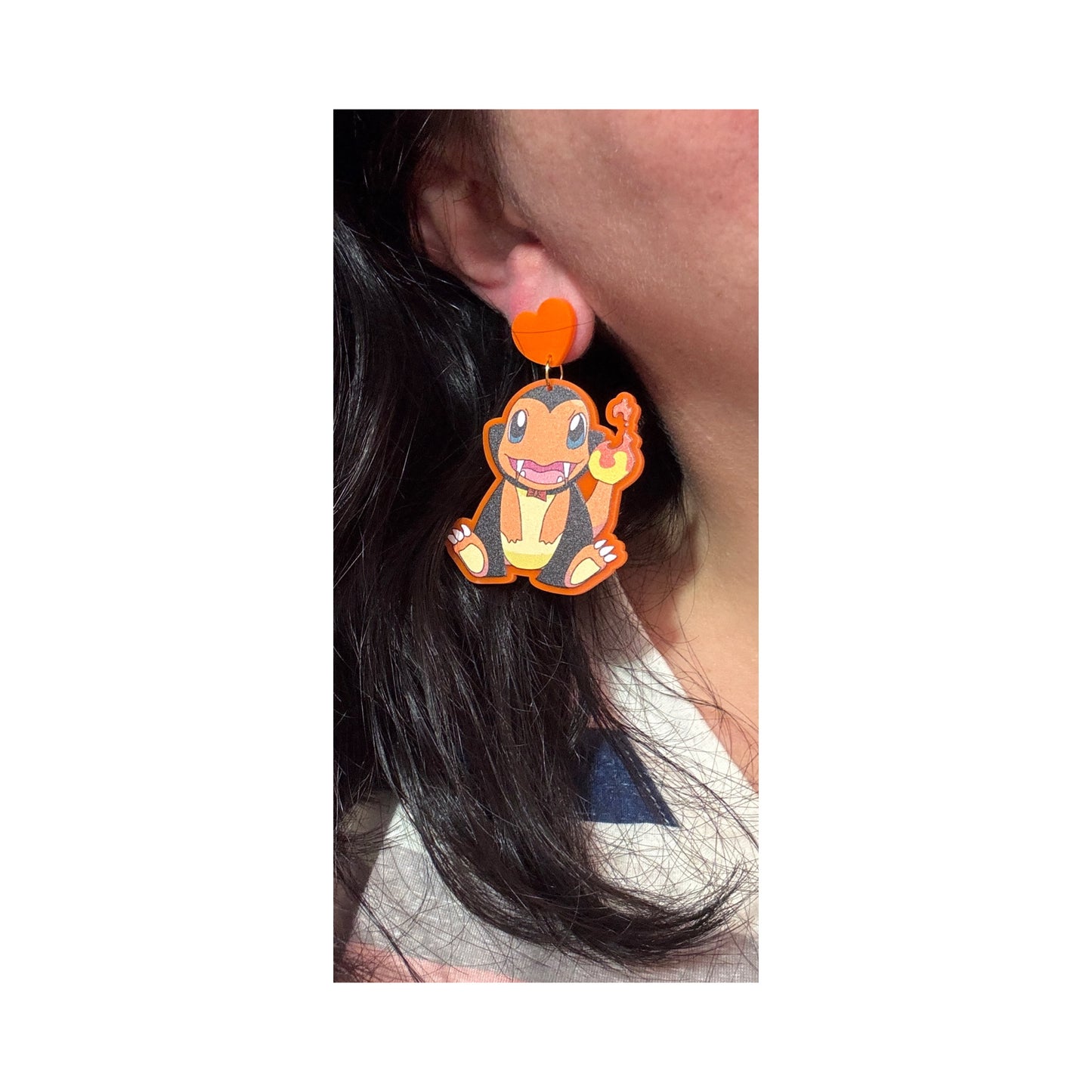 Vampire Charbaby Drop Earrings
