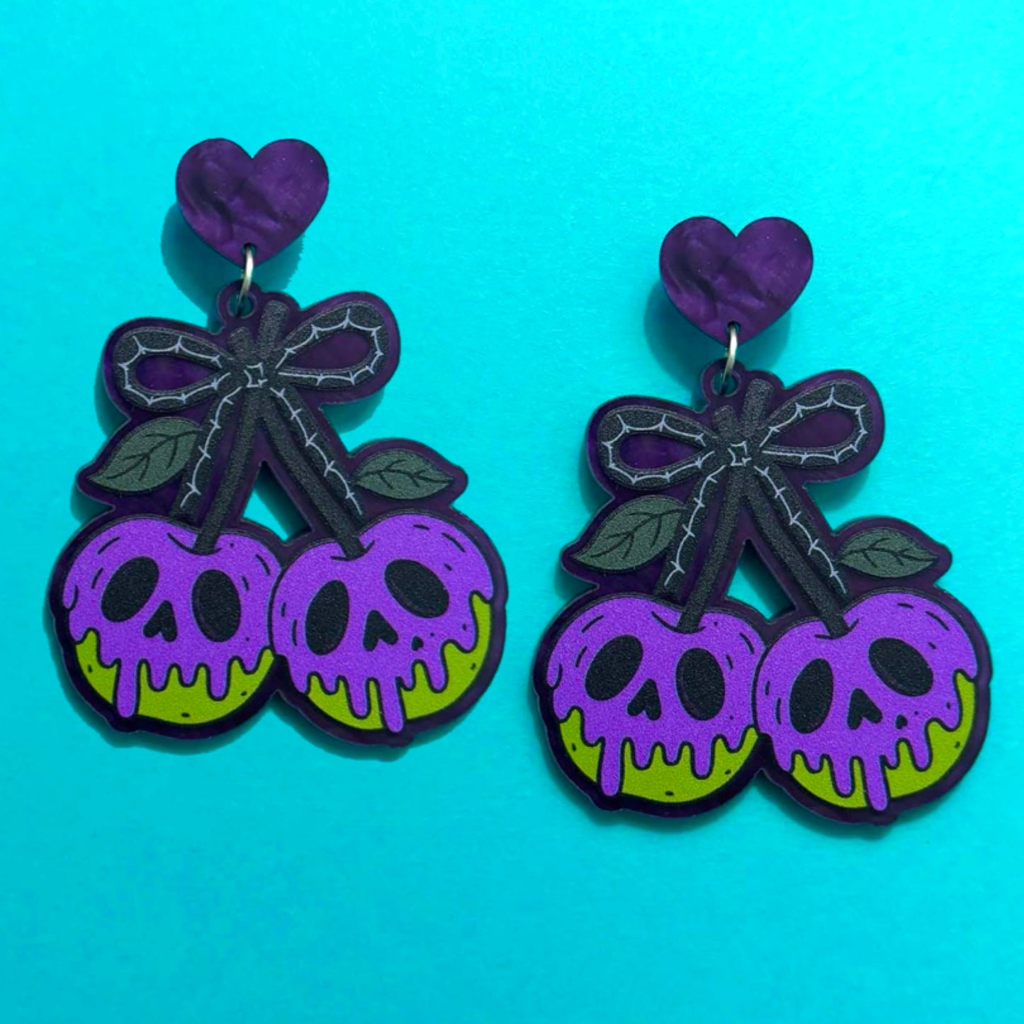 Poison Apple Coquette Earrings
