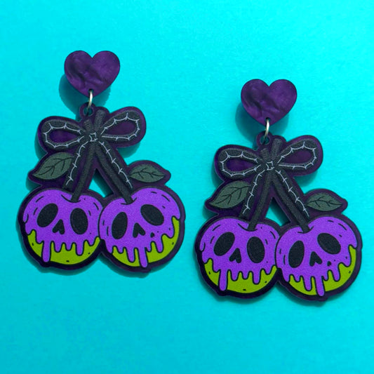 Poison Apple Coquette Earrings