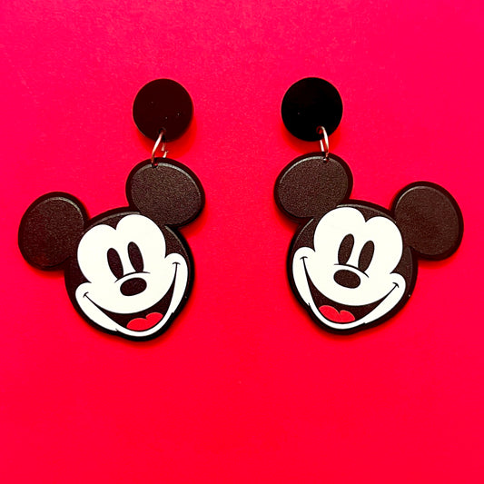 Main Mouse Acrylic Drop Earrings