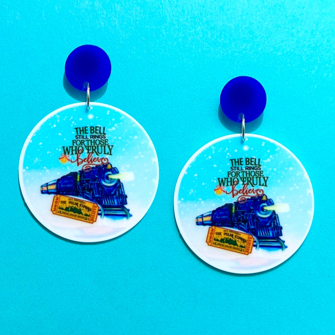 Polar Express Believe Drop Earrings