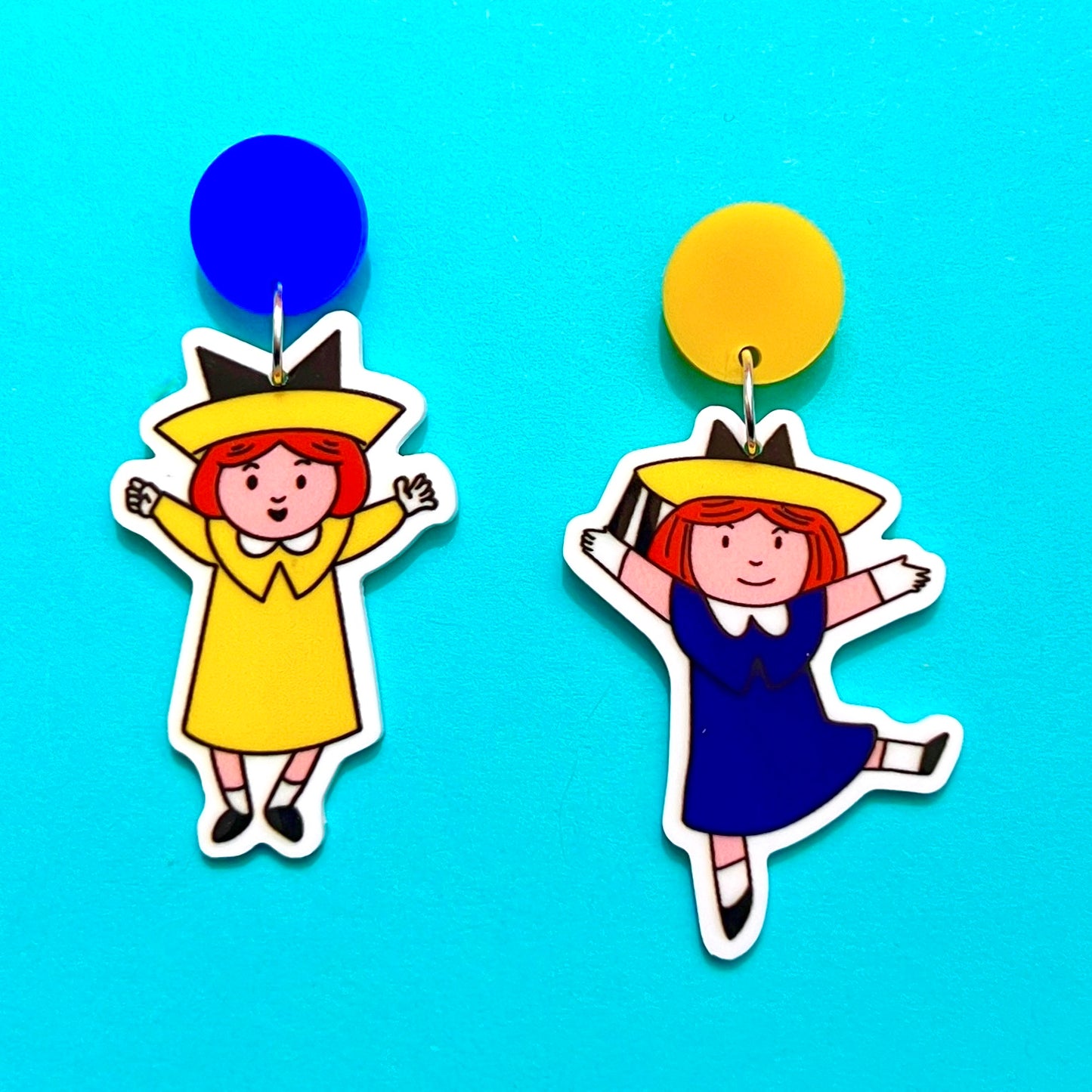 Madeline Inspired Acrylic Drop Earrings