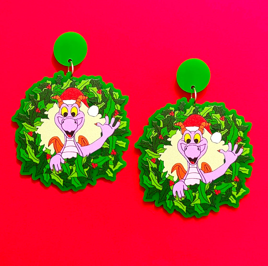 Figment Wreath Drop Earrings