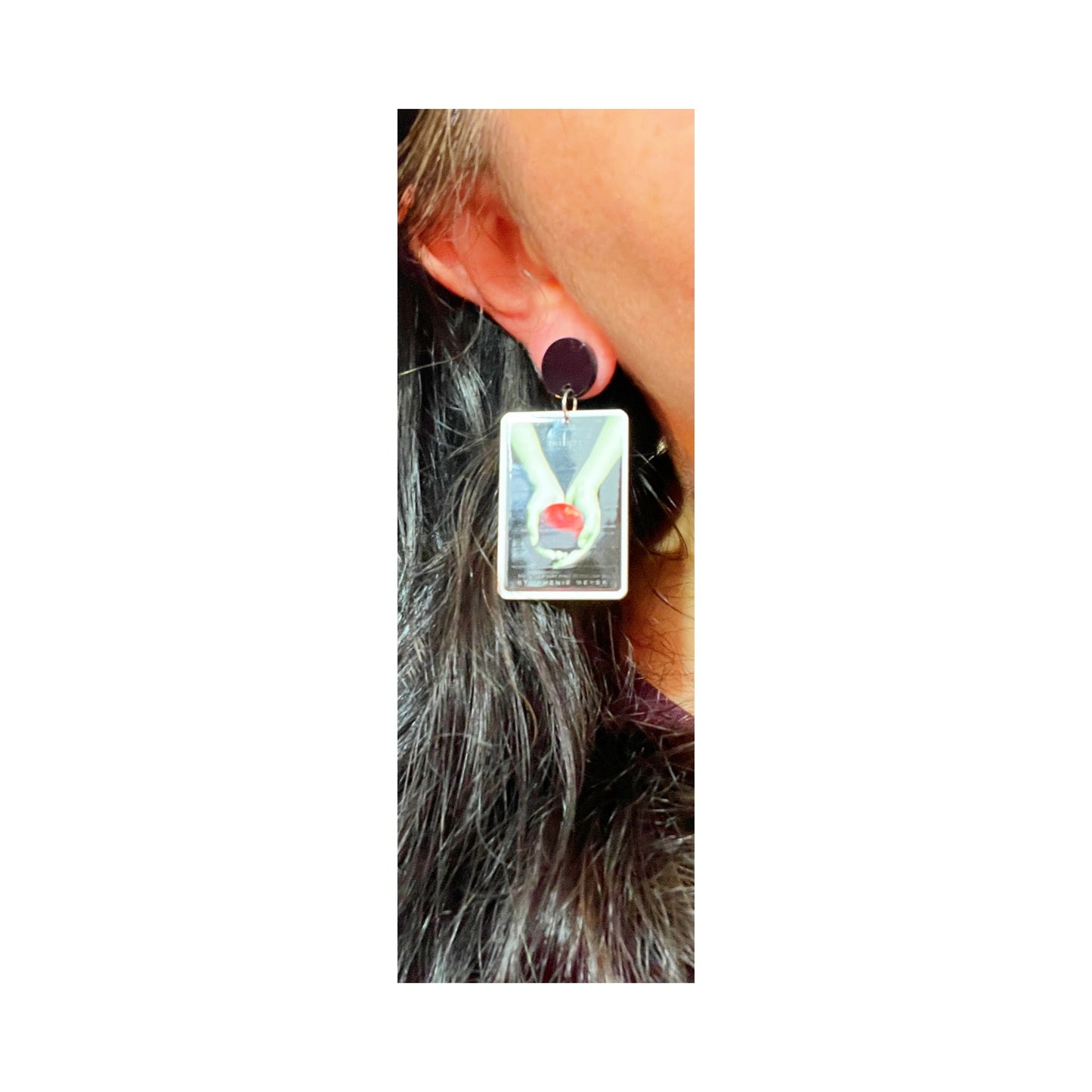 Twilight Book Drop Earrings