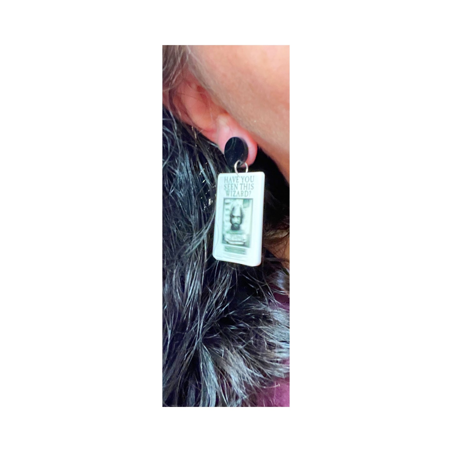 Sirius Wanted Poster Drop Earrings