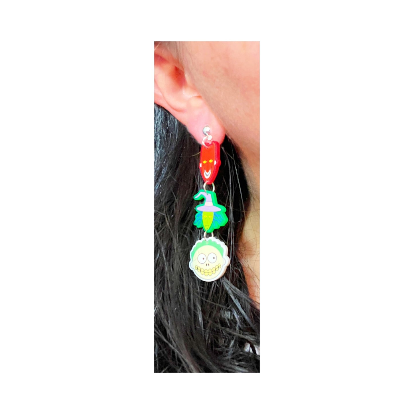 Oogie’s Henchman Tiered Drop Earrings