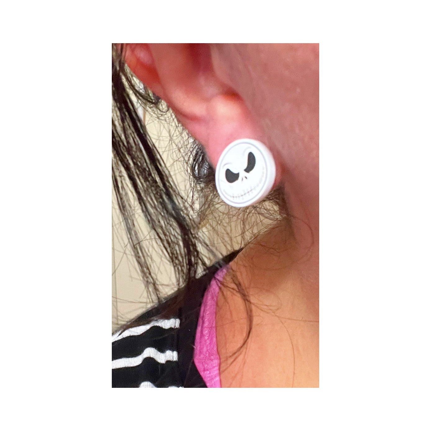 Jack Acrylic Post Earrings