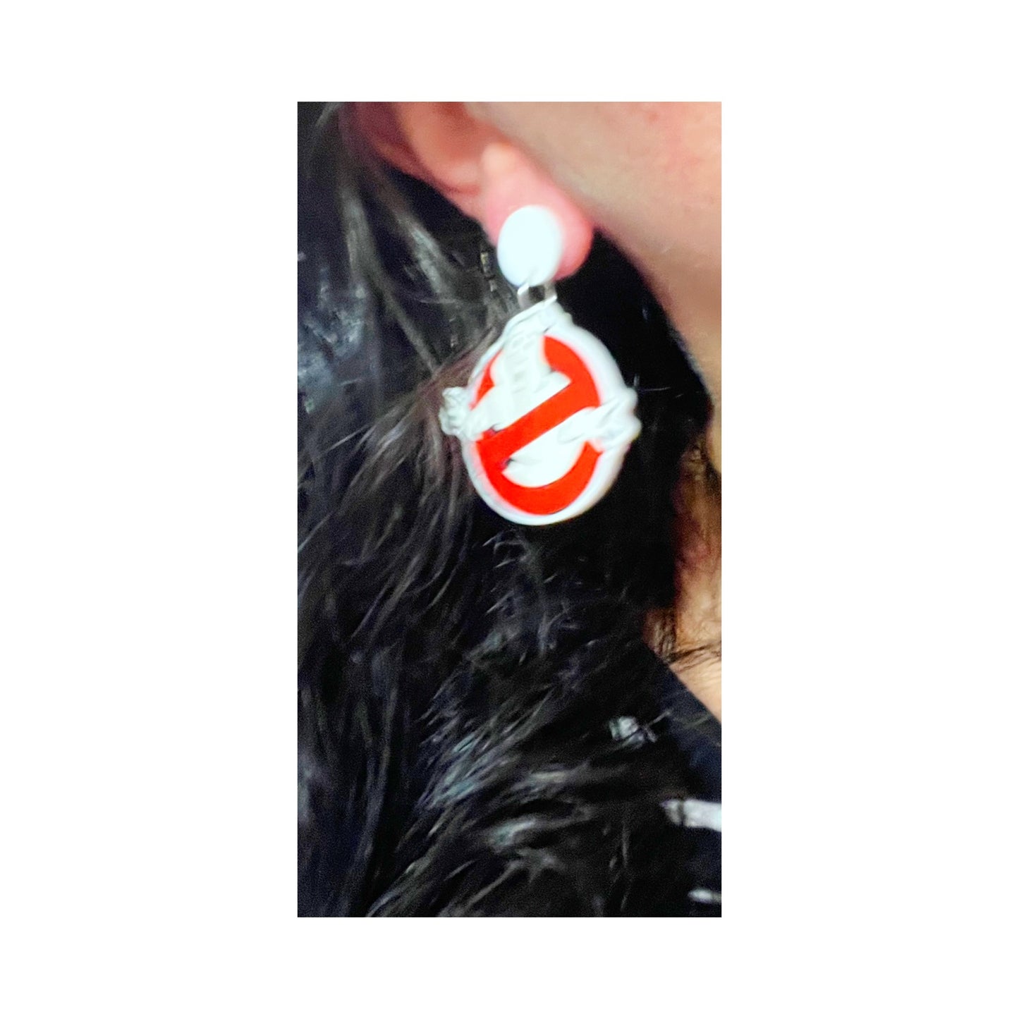Ghostbuster Drop Earrings