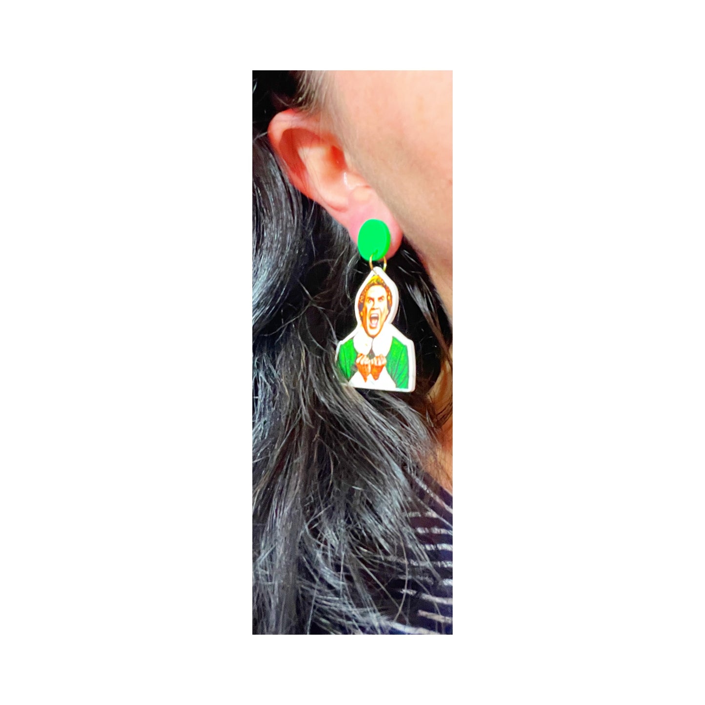 Buddy The Elf Drop Earrings