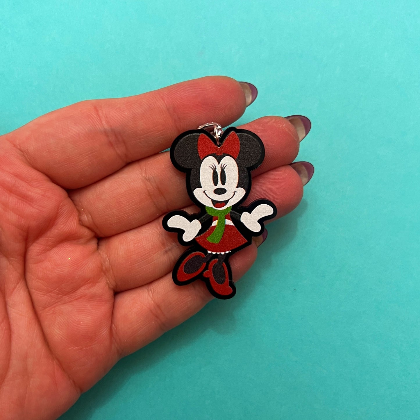 Holiday Minnie Bag Charm