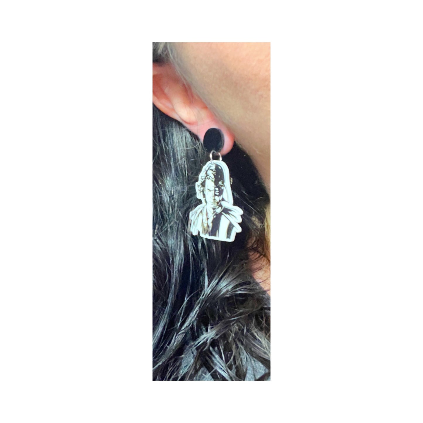 Anakin Vader Acrylic Drop Earrings