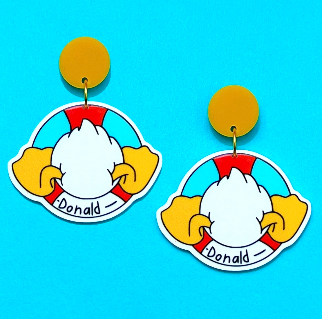 Duck Butt Cutie Drop Earrings