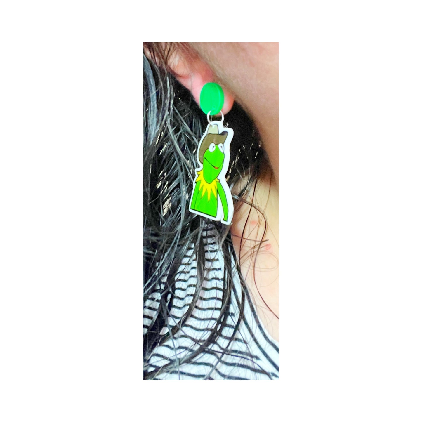 Cowboy Kermie Drop Earrings