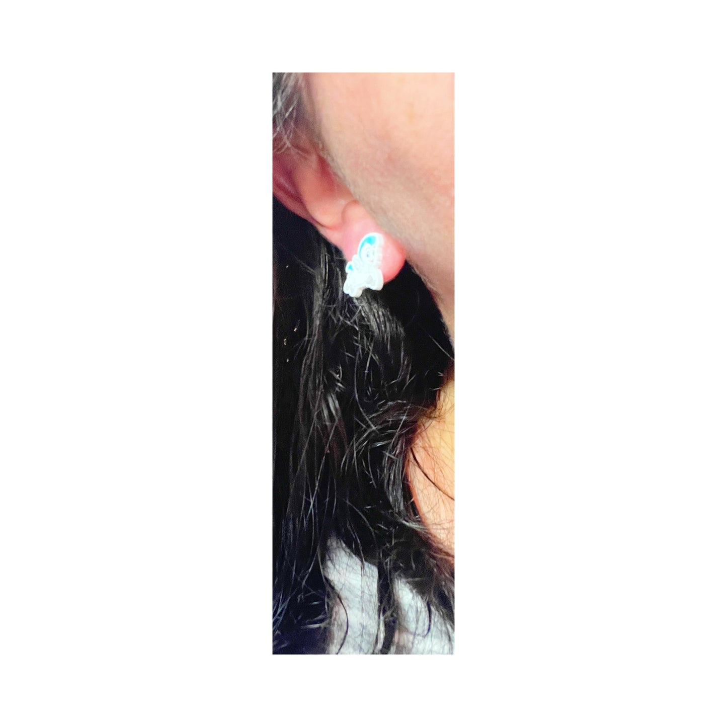Baby Pegasus Post Earrings