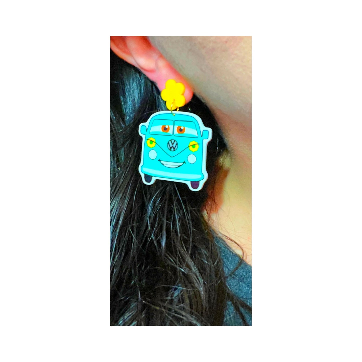 Fillmore Acrylic Drop Earrings