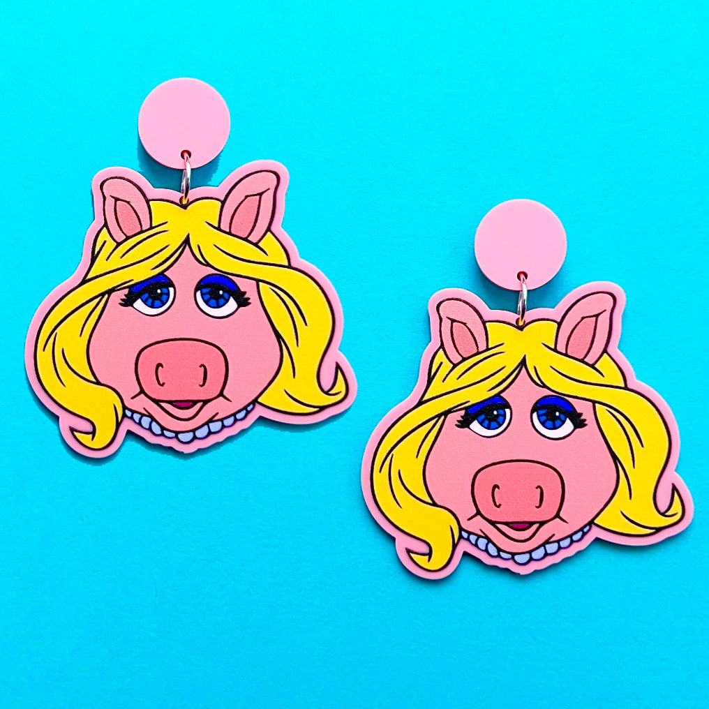 Piggy Drop Earrings