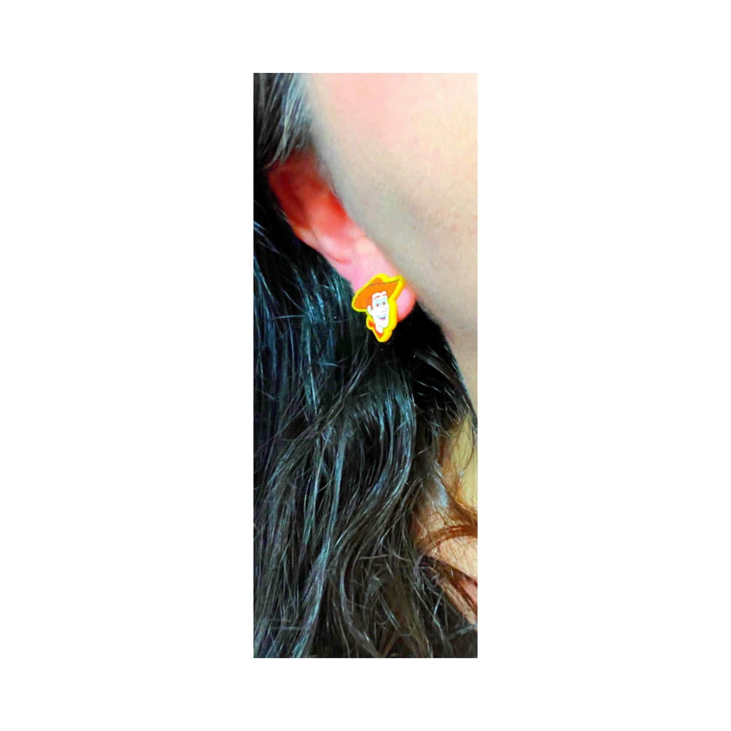Cowboy & Cowgirl Acrylic Post Earrings