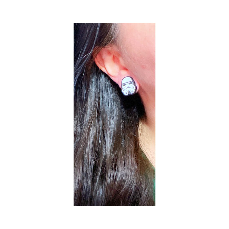 Trooper Inspired Post Earrings