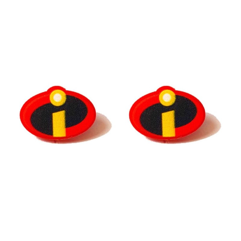 Incredibles Acrylic Post Earrings