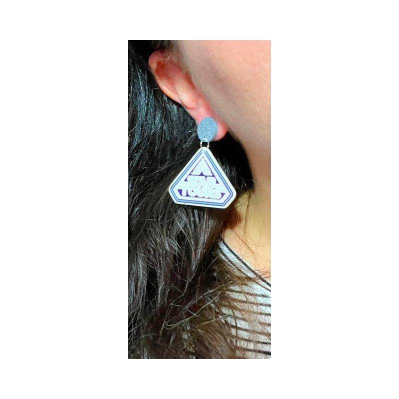 Space Tours Drop Earrings