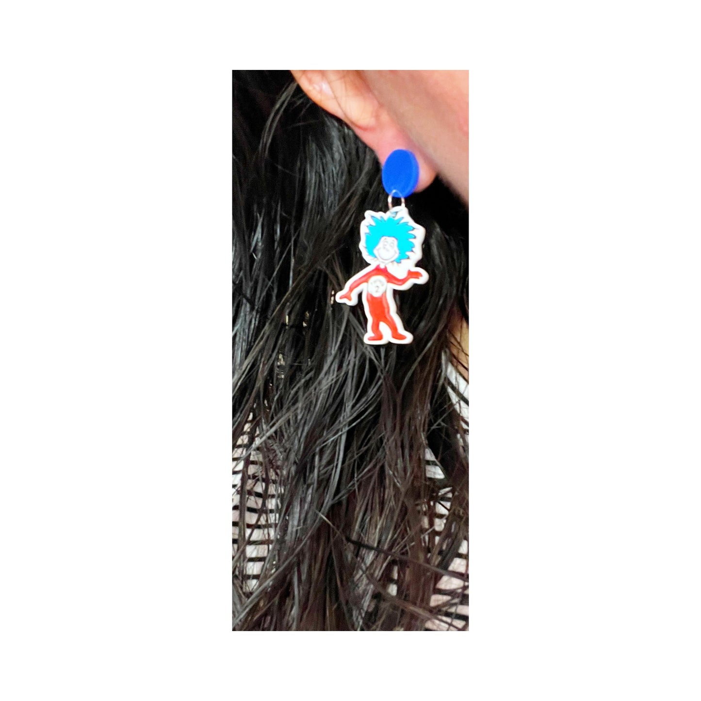 Thing 1 & 2 Drop Earrings