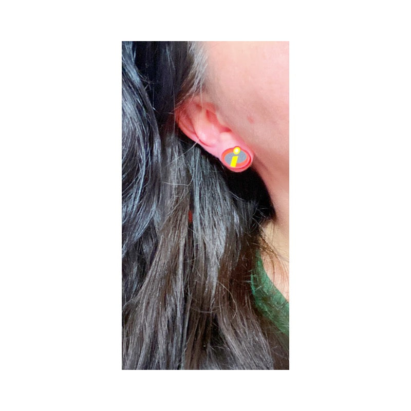 Incredibles Acrylic Post Earrings