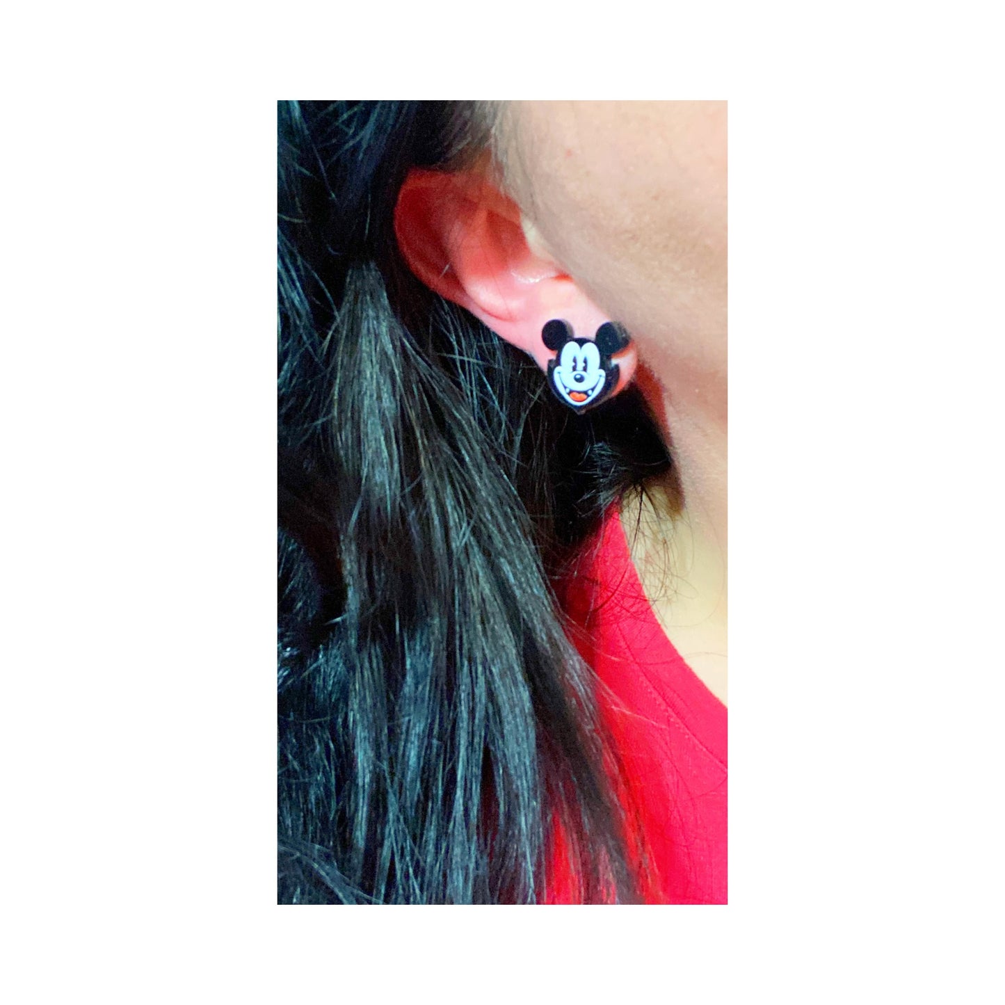 Mouse Vampire Post Earrings