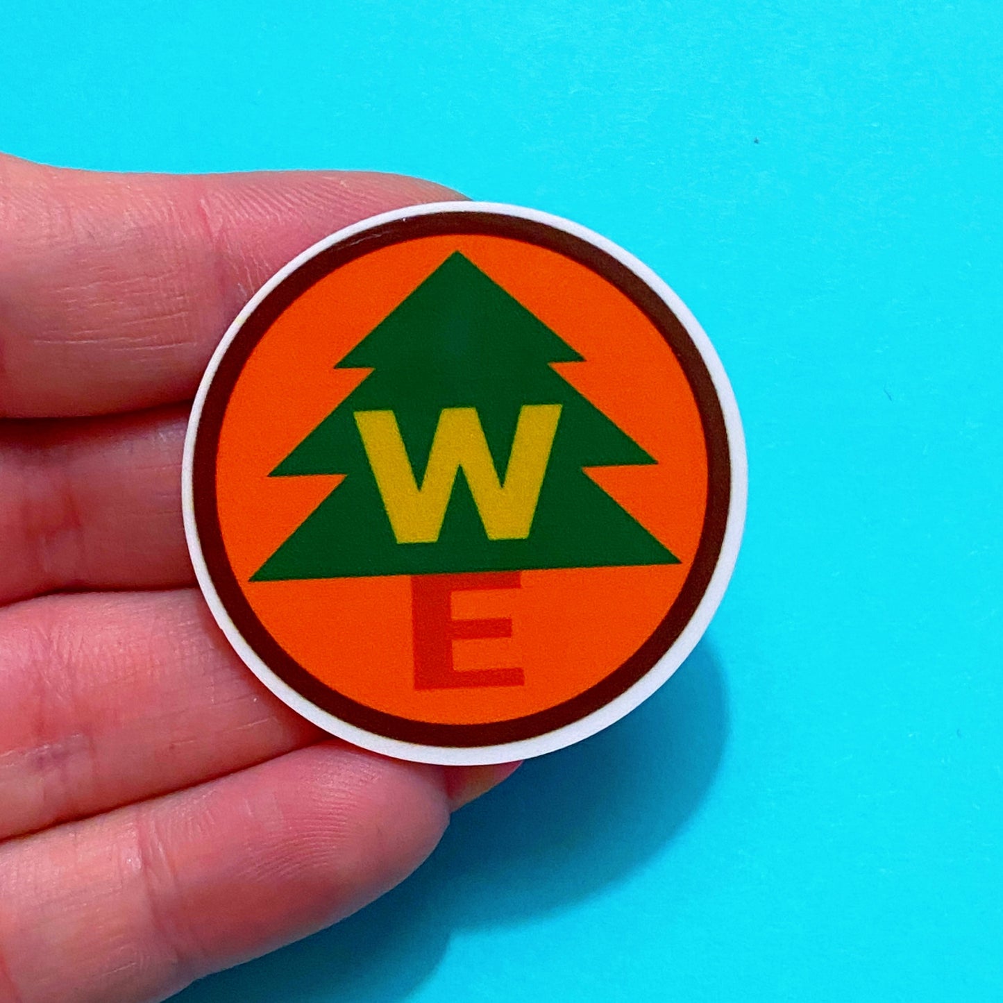 Wilderness Explorer Badge Pin Brooch