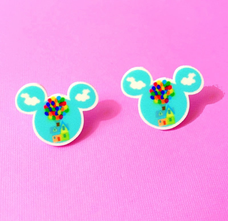 UP! House Mouse Inspired Post Earrings