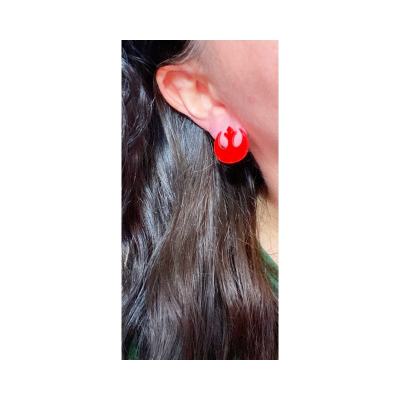 Sparkle Rebel Alliance Inspired Post Earrings