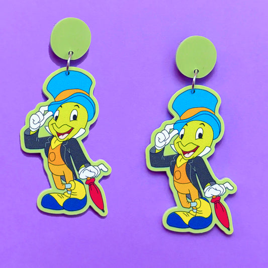 Conscience Cricket Drop Earrings