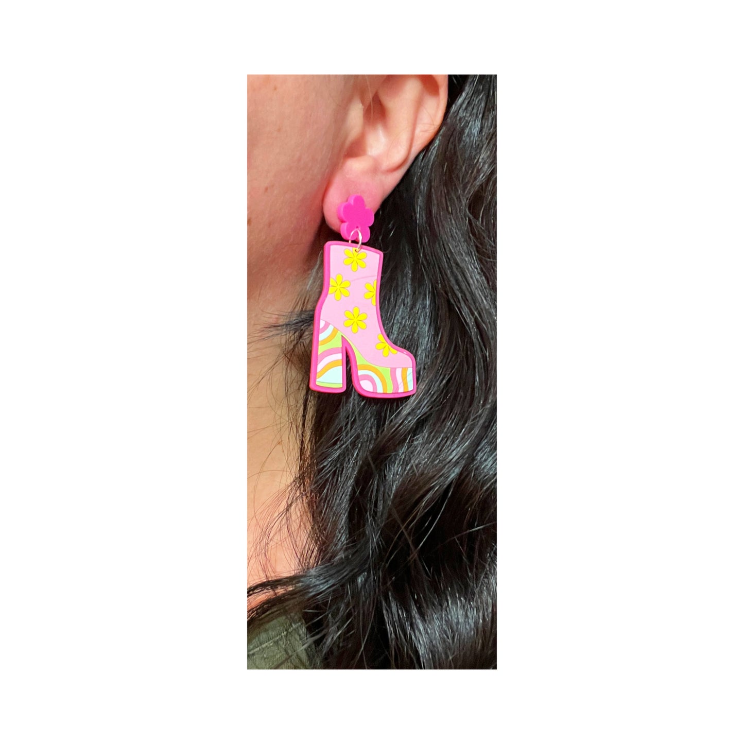 Groovy Platforms Drop Earrings