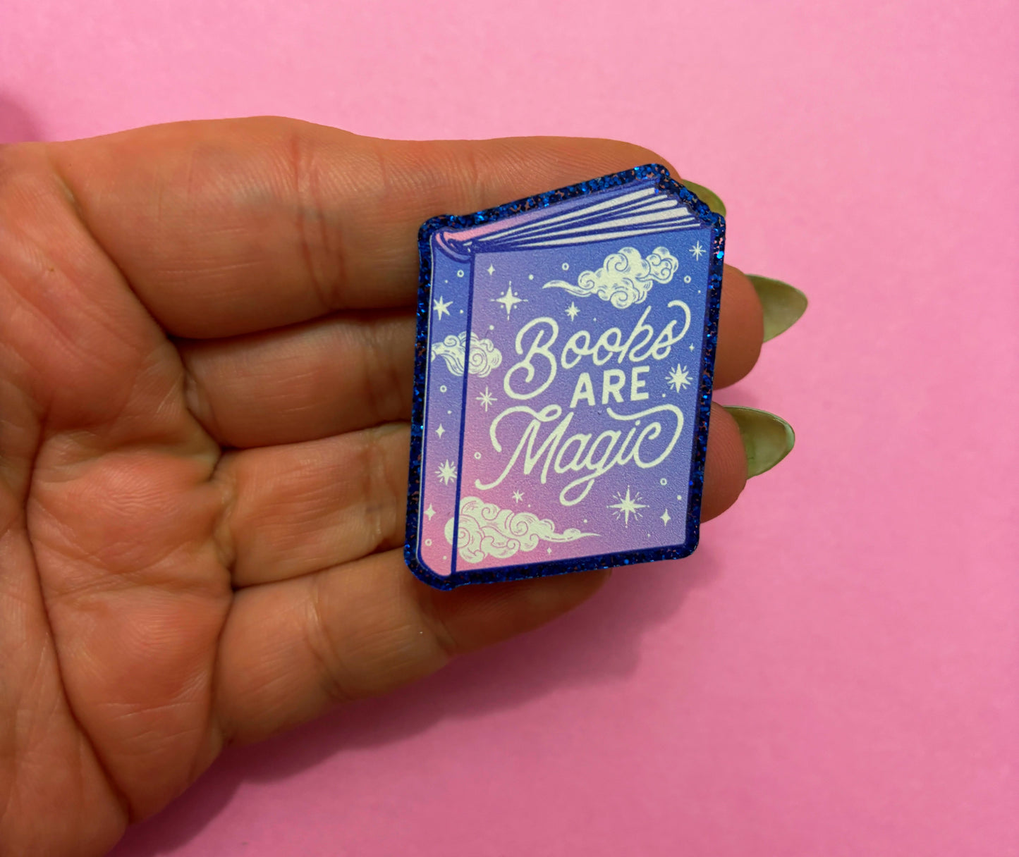 Books Are Magic Pin
